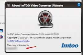ImTOO Video Converter Ultimate v7